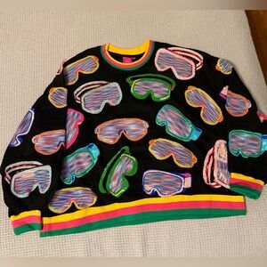 QUEEN OF SPARKLES Multicolor Graphic Top & Pants